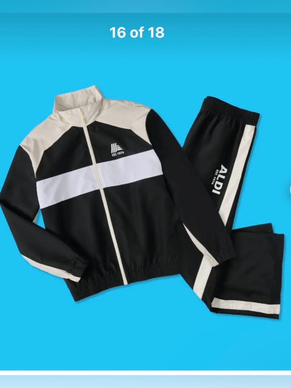 ALDI Gear 50th Anniversary Men’s Track suit SET